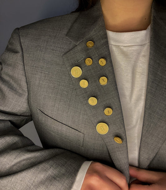 Blazer Ysl originale vintage rielaborato