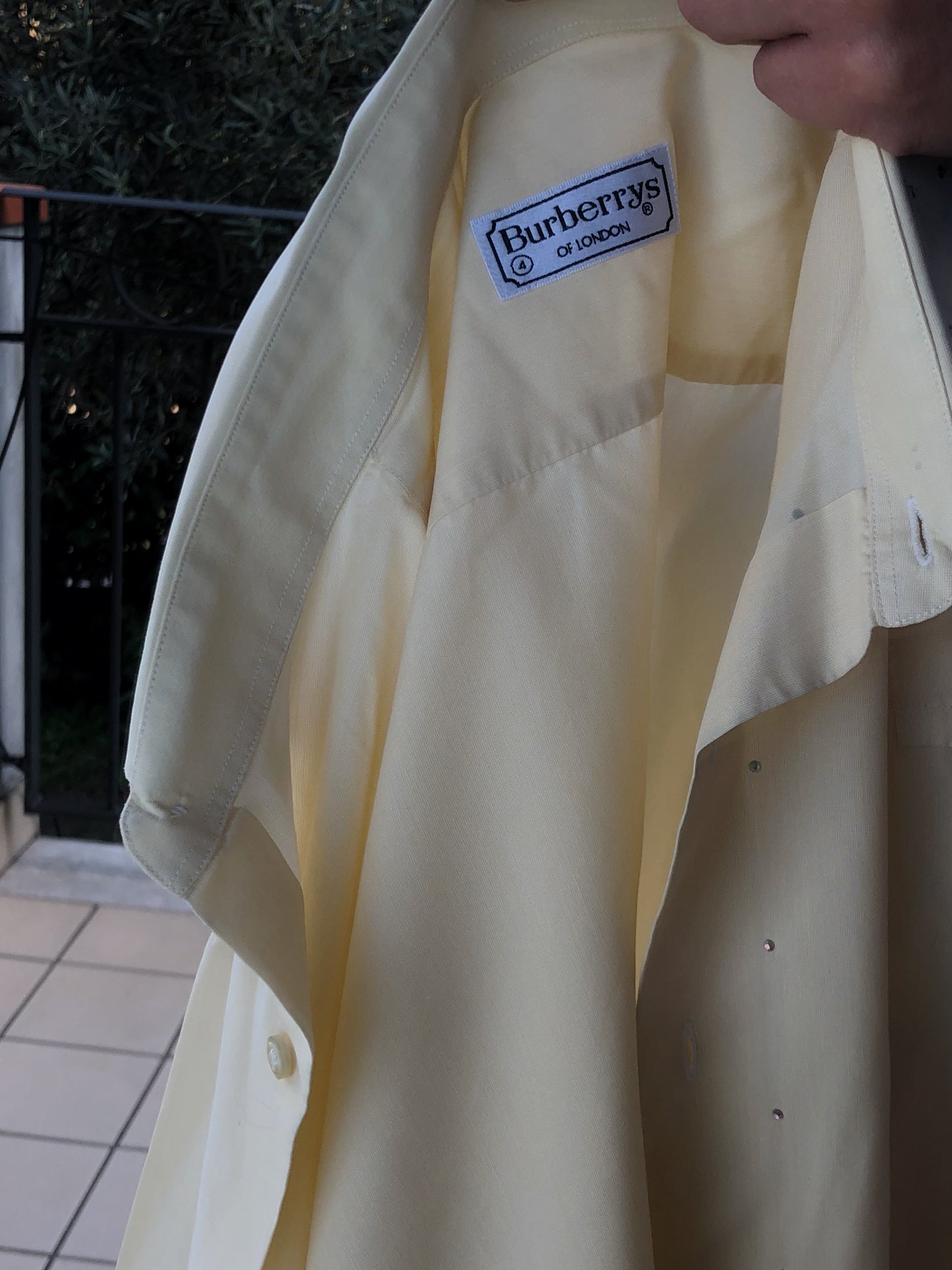 Camicia Burberry rielaborata