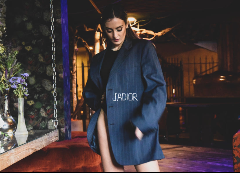 Blazer vintage rielaborato