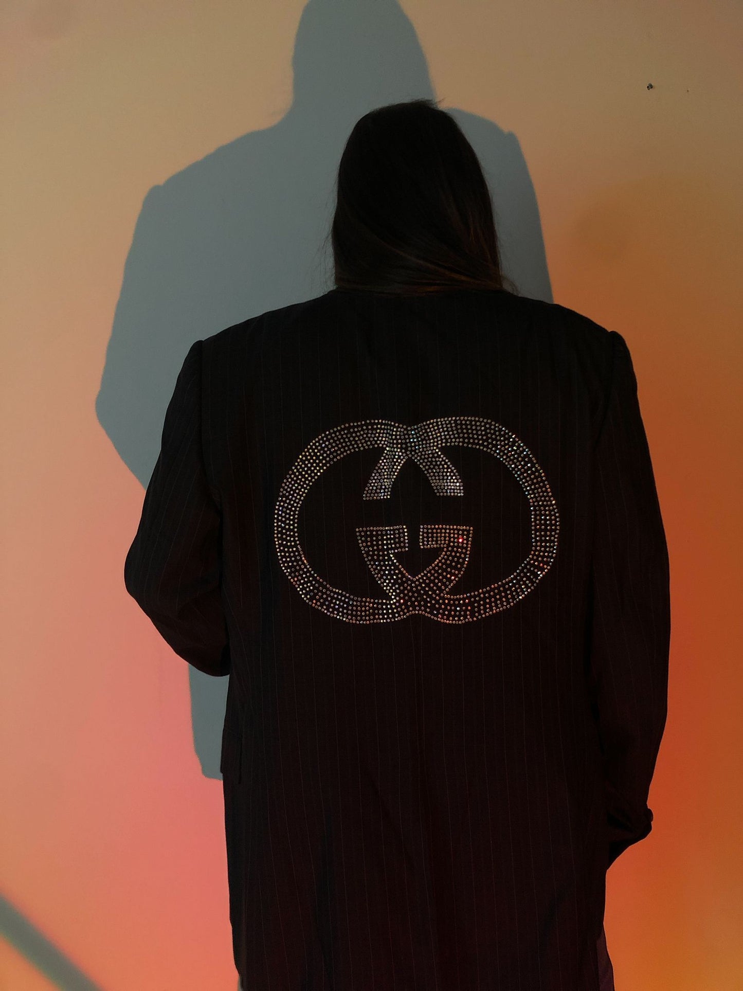 Blazer vintage Gucci rielaborato