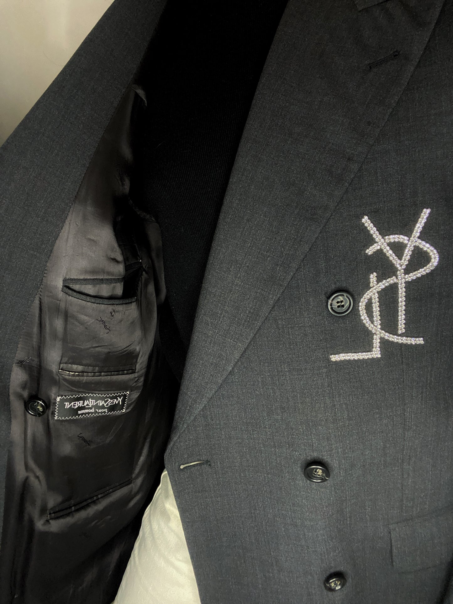 Blazer doppiopetto vintage YSL