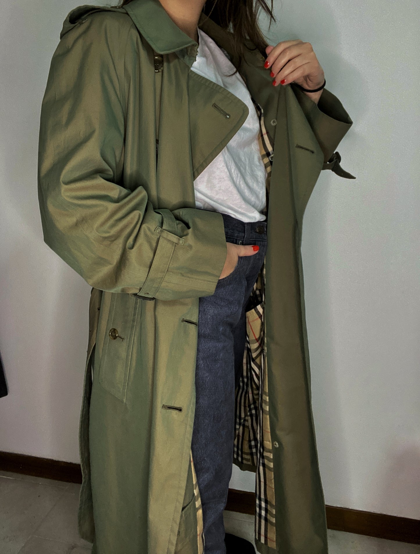 Trench doppiopetto Burberry