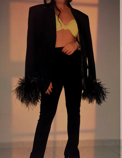 Blazer “Plumed”