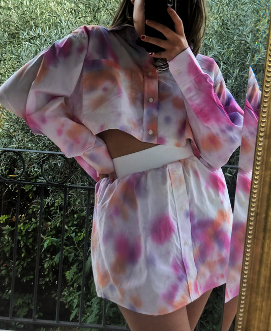 Cord set tie die vintage